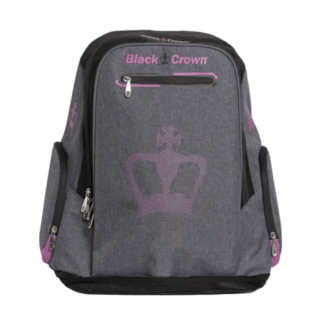 Mochila Black Crown Planet Rosa Mundo Padel