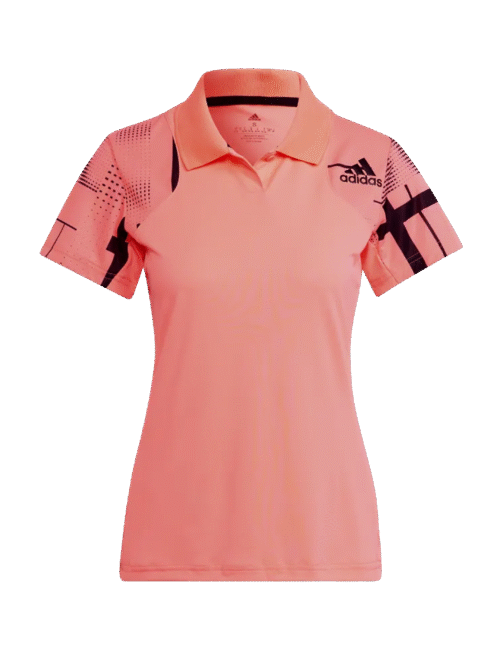 Playera Polo Mujer Naranja