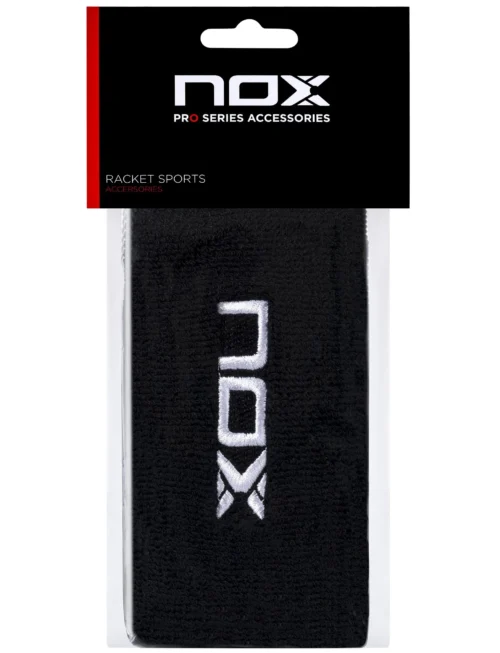 MUÑEQUERAS DEPORTIVAS LARGAS NOX NEGRO/BLANCO