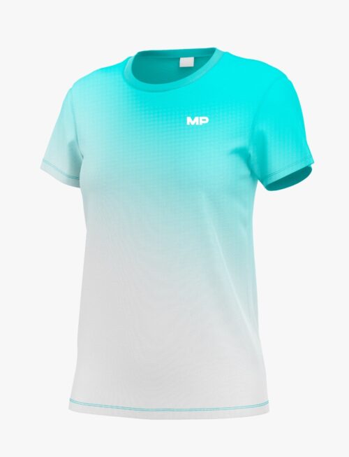 Playera Mundo Padel Celeste/Blanco