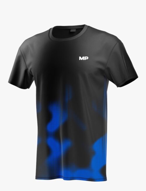 Playera Mundo Padel Negro/azul