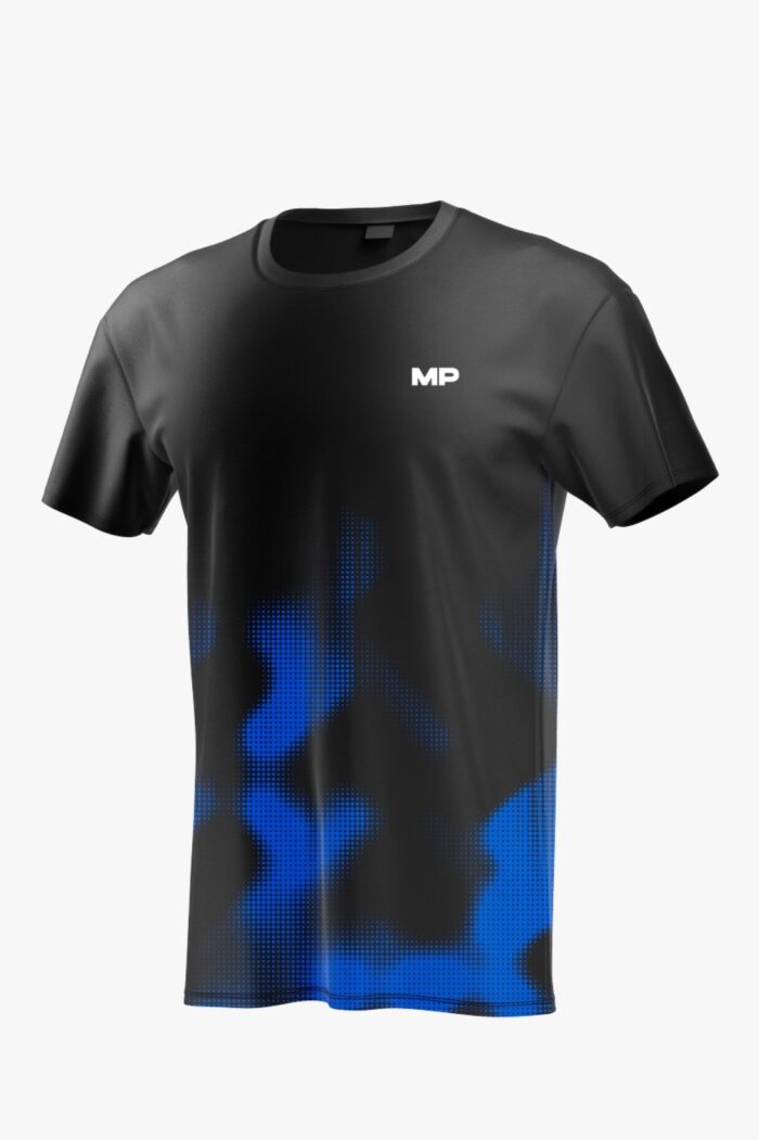 Playera Mundo Padel Negro/azul