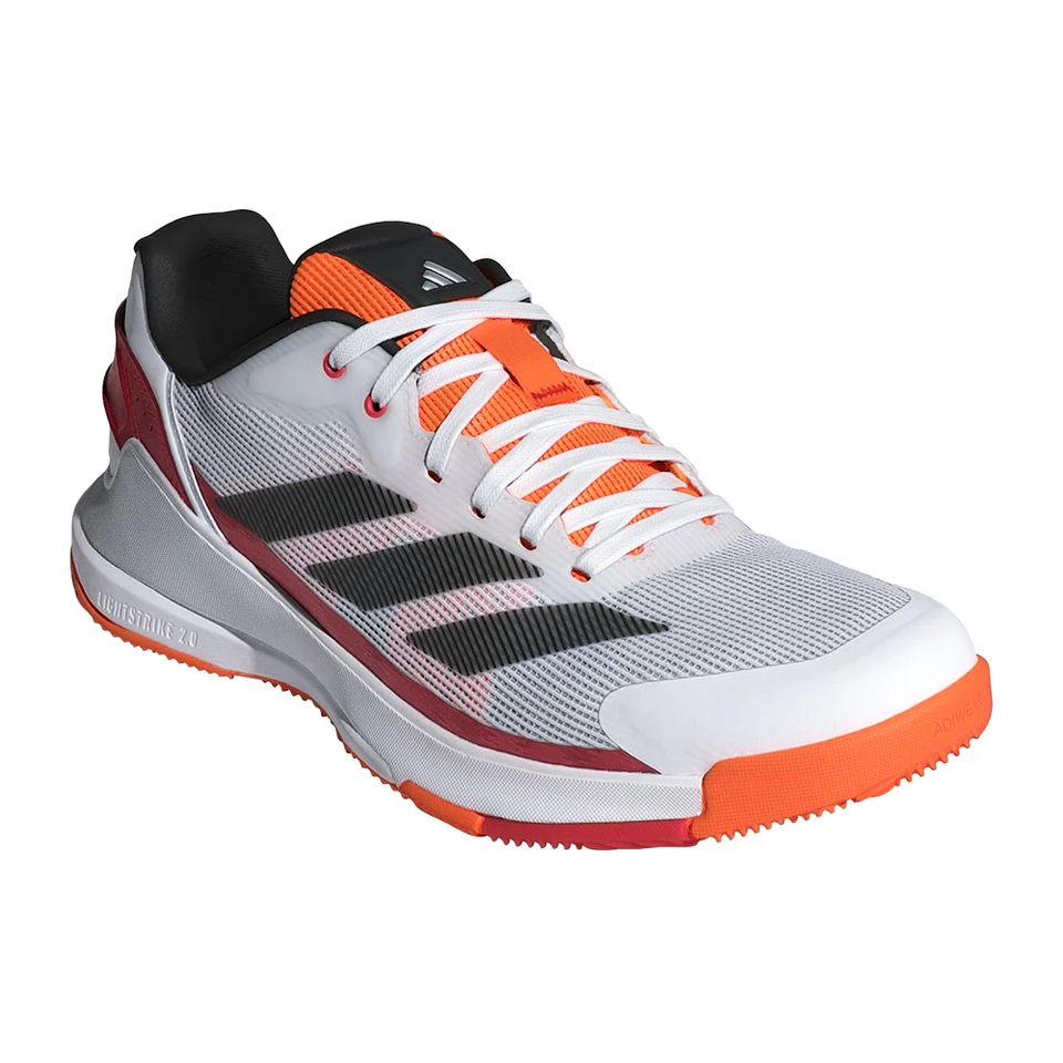 Zapatillas Adidas Crazyquick LS Blanco/Naranja 2026 - Image 8