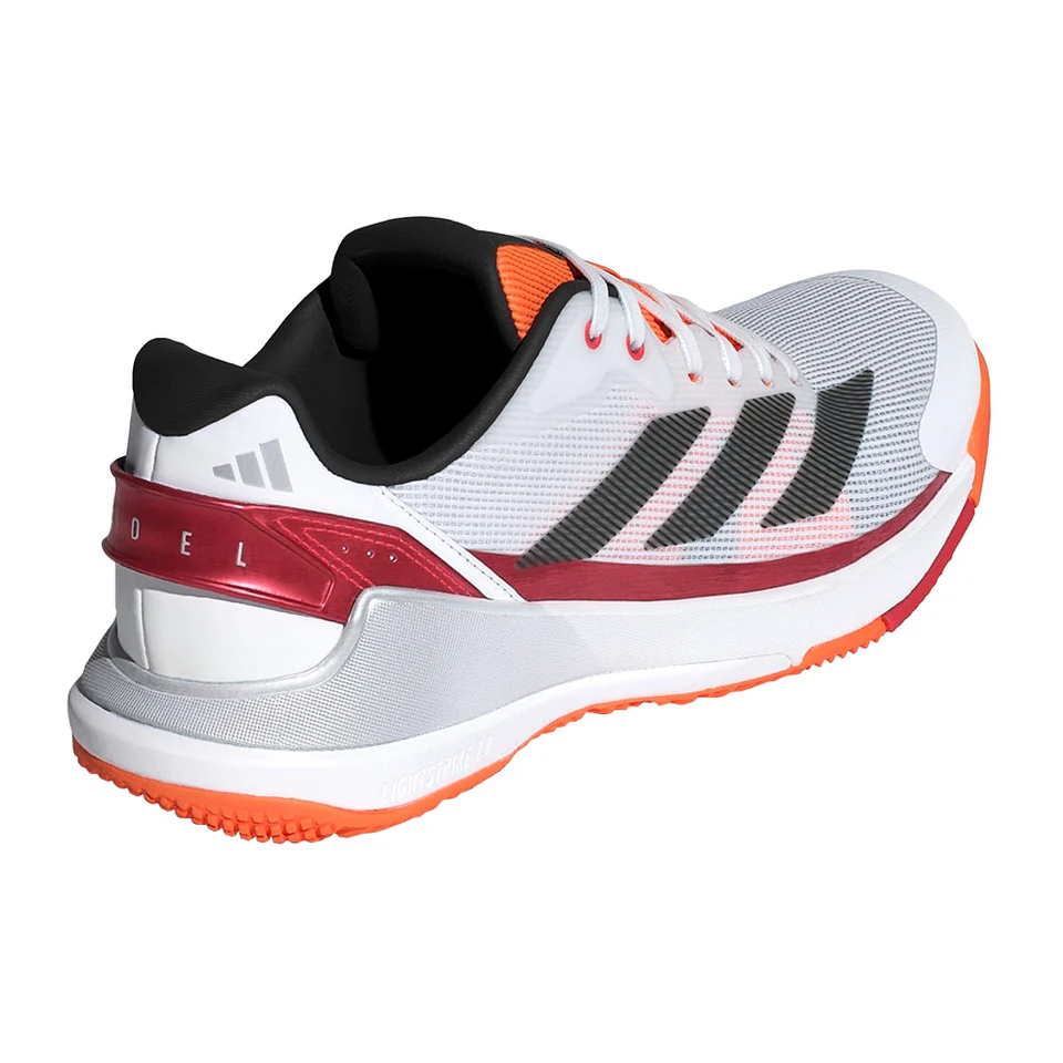 Zapatillas Adidas Crazyquick LS Blanco/Naranja 2026 - Image 7