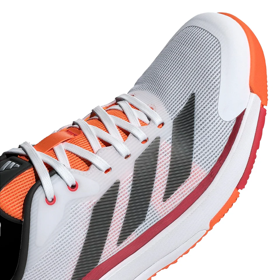 Zapatillas Adidas Crazyquick LS Blanco/Naranja 2026 - Image 6