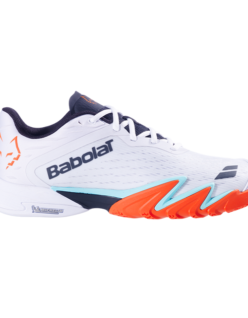 Zapatillas Babolat Jet Premura 3 White/Orange 2026 J. Lebrón
