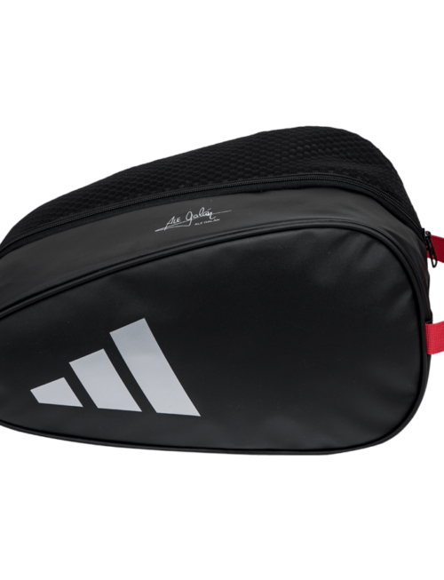 ZAPATILLERO ADIDAS NEGRO/ROJO 3.4-ALE GALÁN